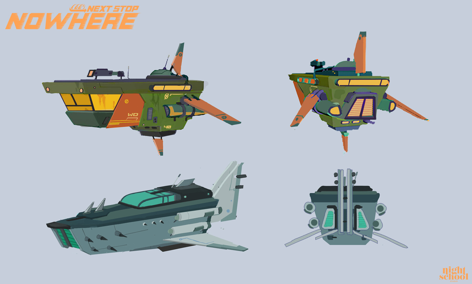 Next Stop Nowhere — concept gallery